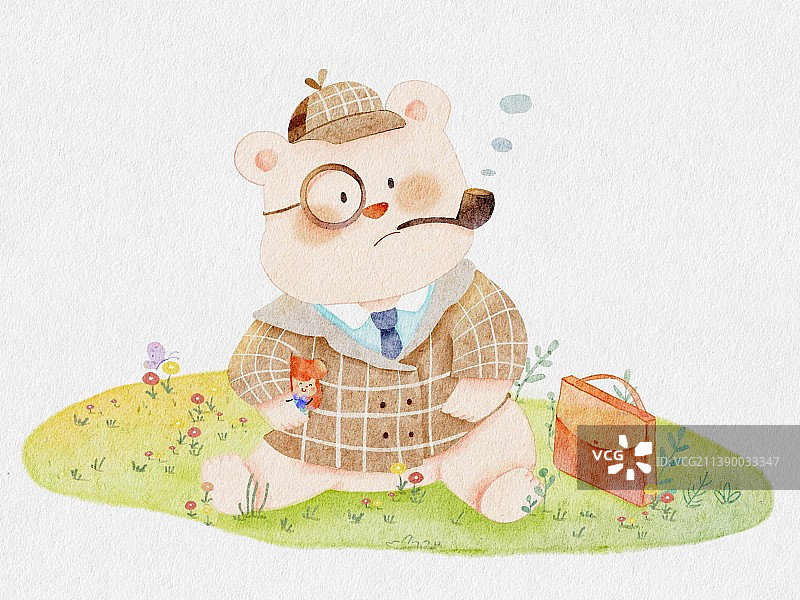 福尔摩熊图片素材