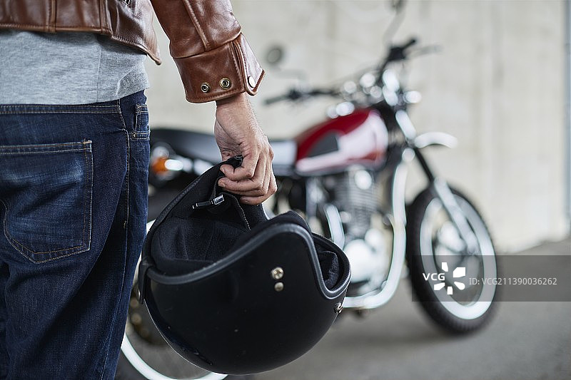 日本摩托车手图片素材