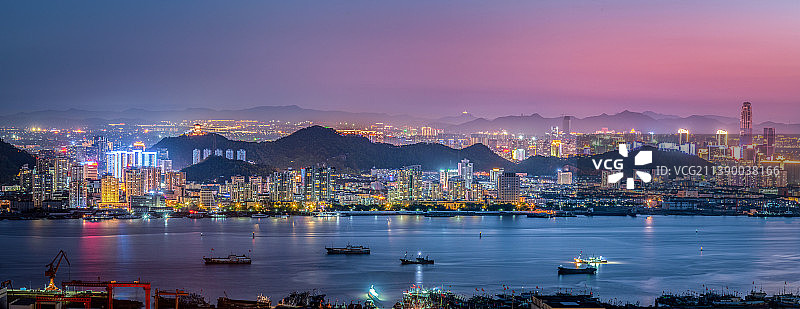 夜台州图片素材