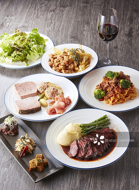 什锦菜肴图片素材