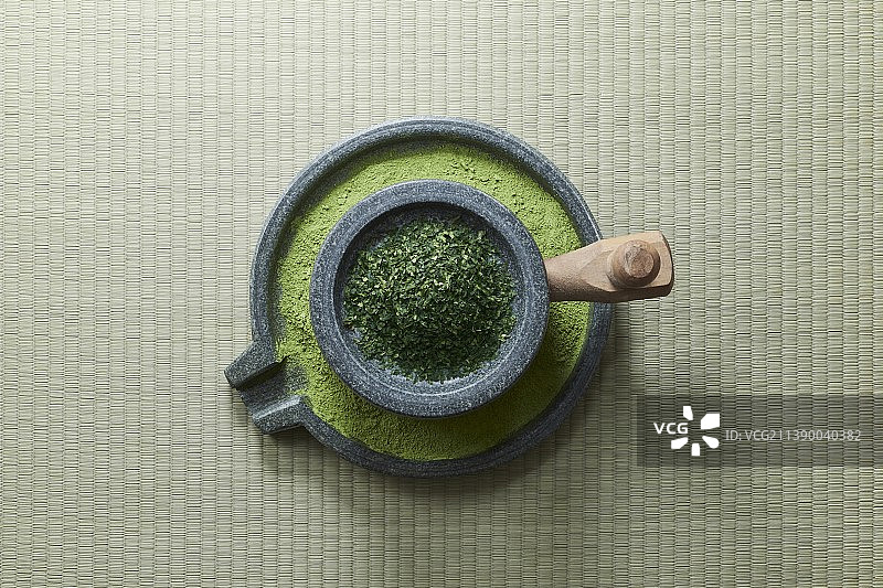 抹茶绿茶图片素材