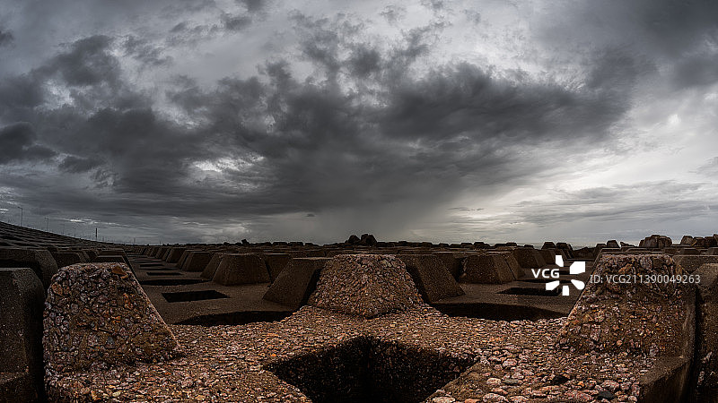 中国广东省汕头市东海岸图片素材
