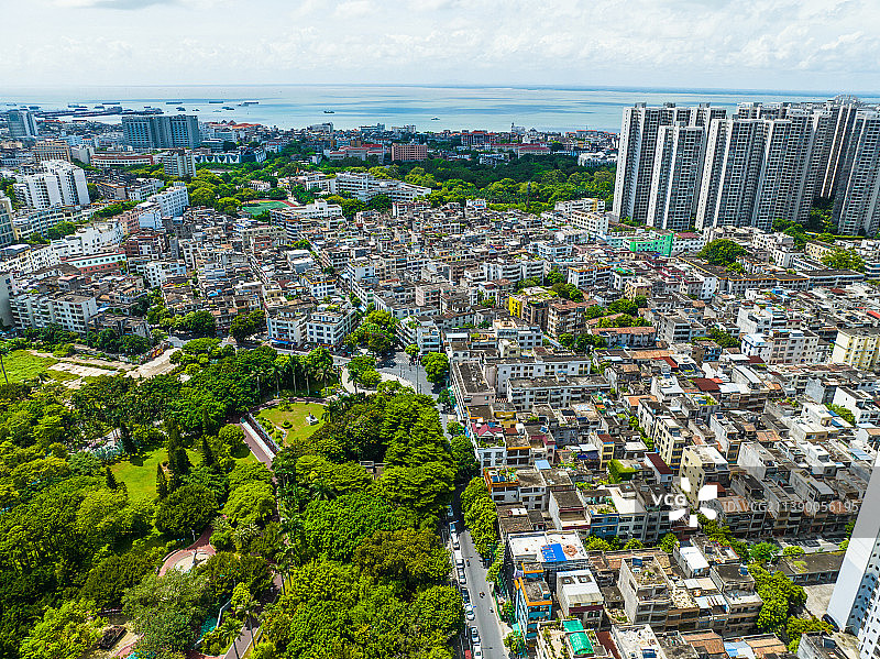 广西北海城市建筑海城区图片素材