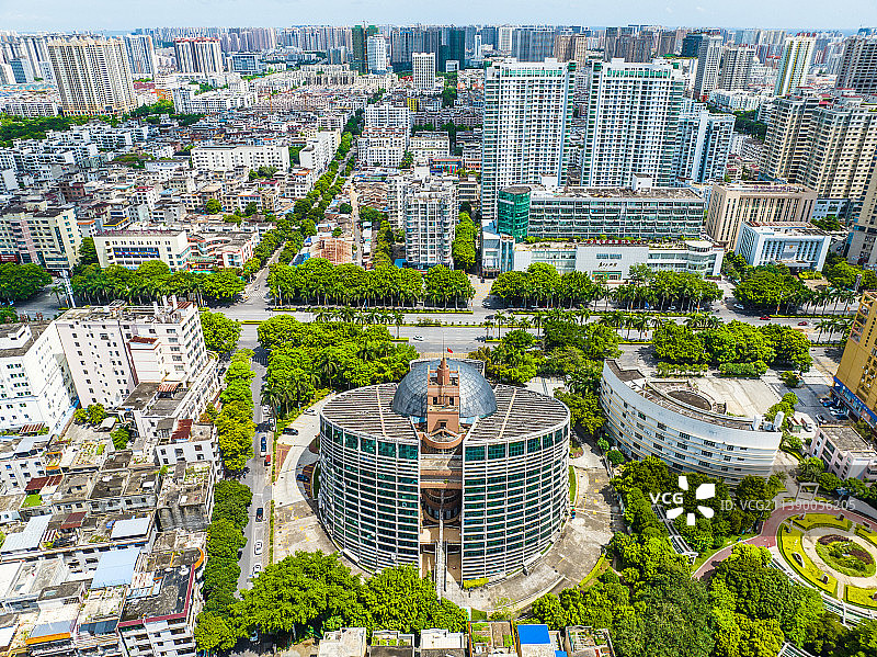 广西北海城市建筑海城区图片素材