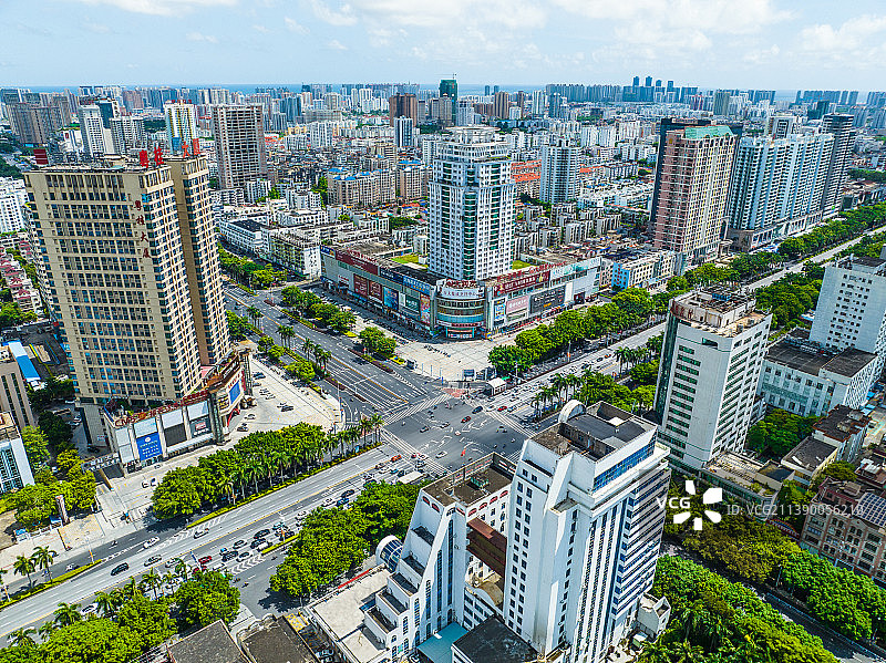 广西北海城市建筑海城区图片素材