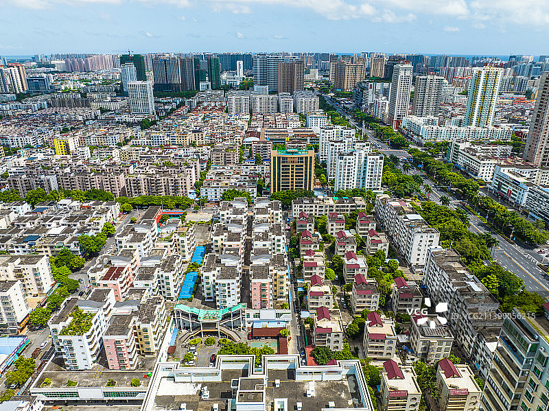 广西北海城市建筑海城区图片素材