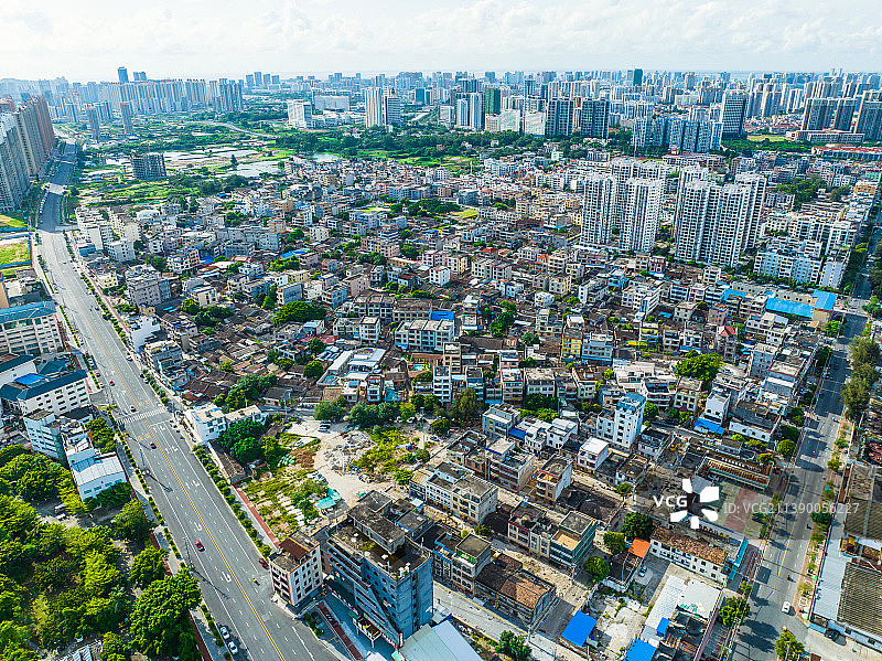 广西北海城市建筑海城区图片素材