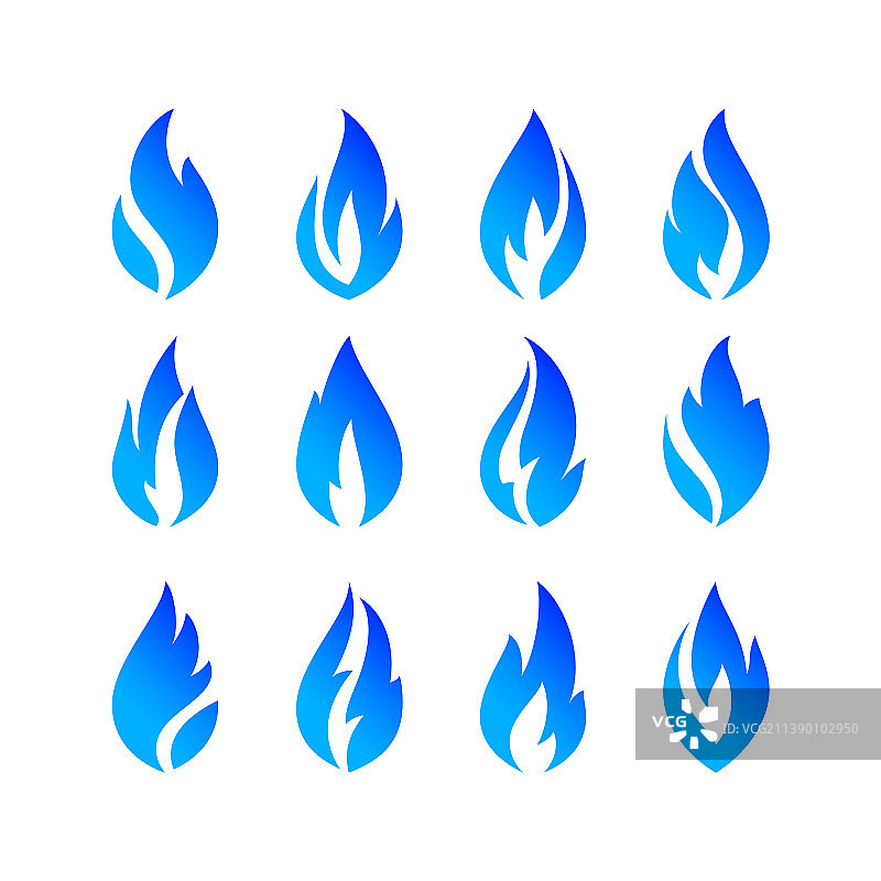 火焰图标合集图片素材