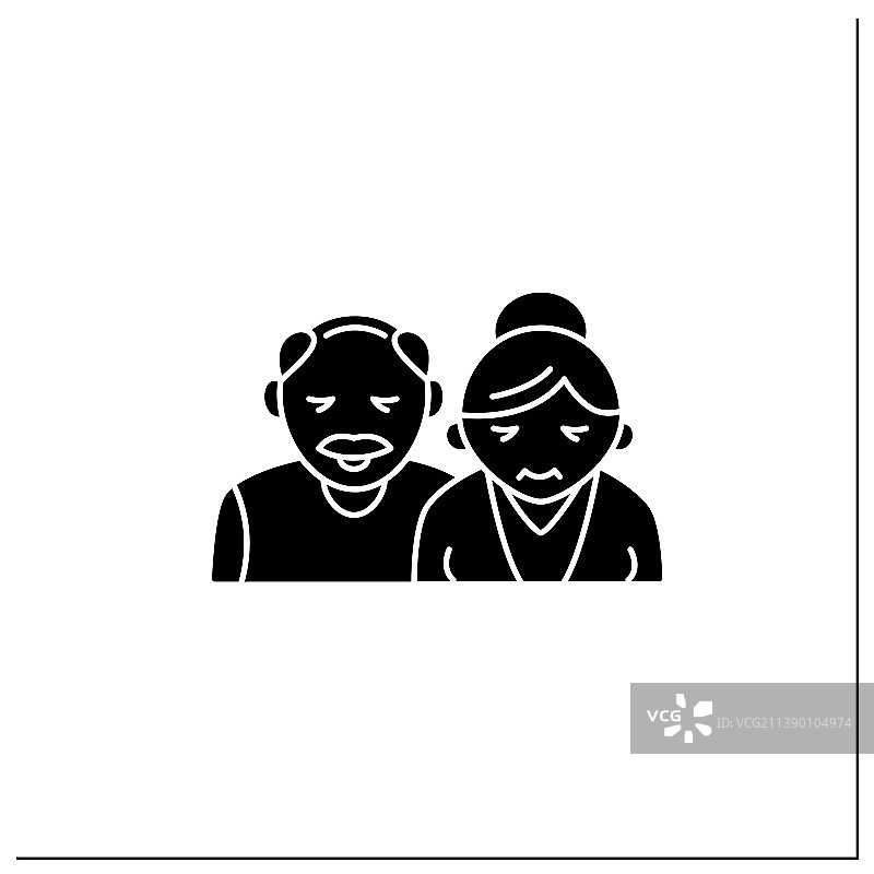 老年象形文字图标图片素材