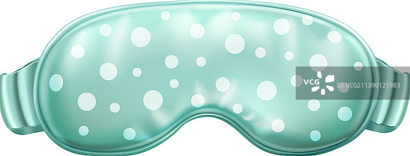 发光睡眠眼罩构图图片素材
