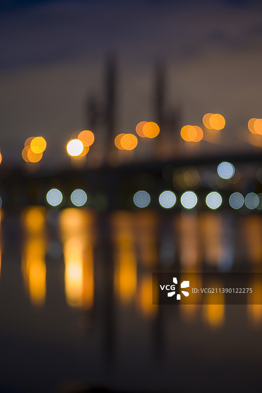 城市光斑图片素材