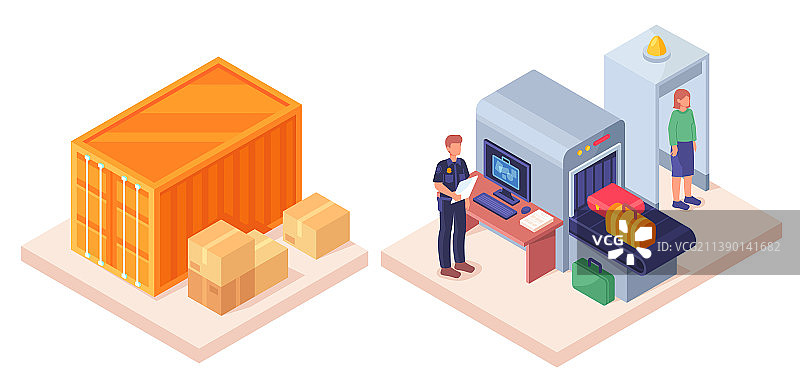 海关部门概念图片素材