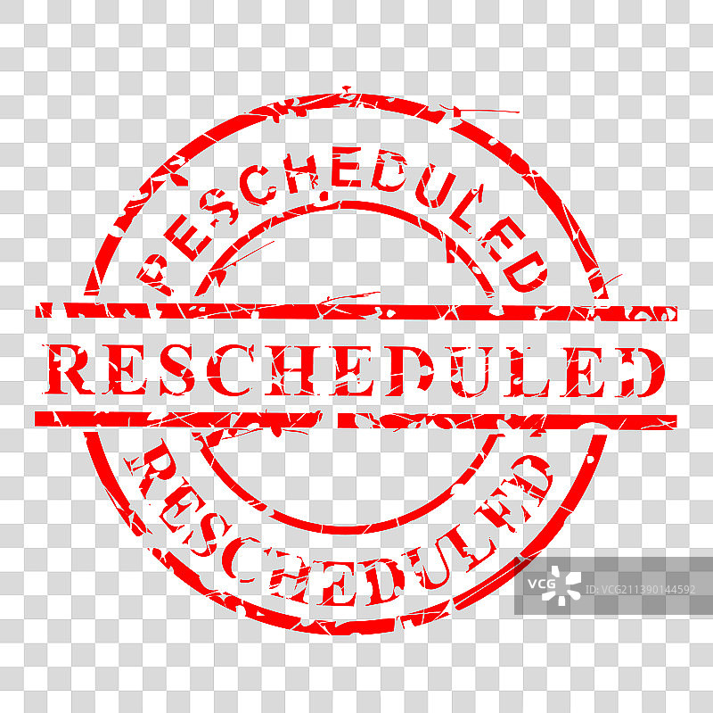 圆形红色矩形橡胶印章效果图片素材