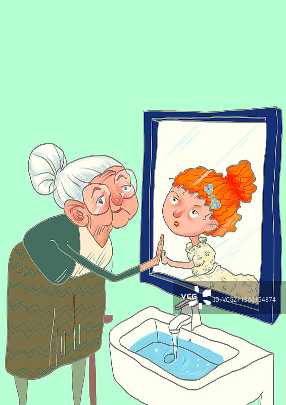 母亲节插画图片素材