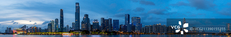 珠江全景图片素材