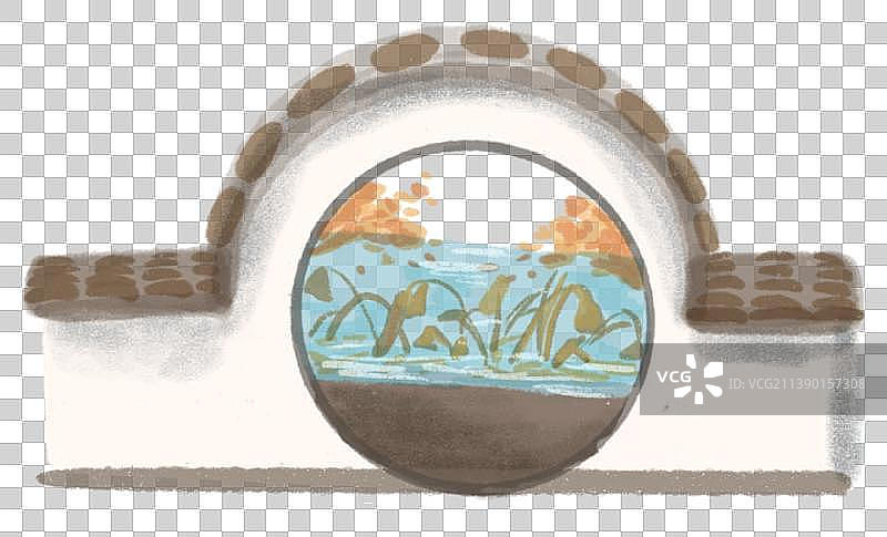 园林门元素图片素材