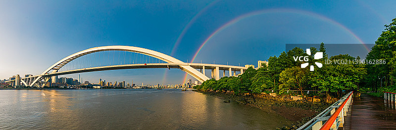 上海卢浦大桥图片素材