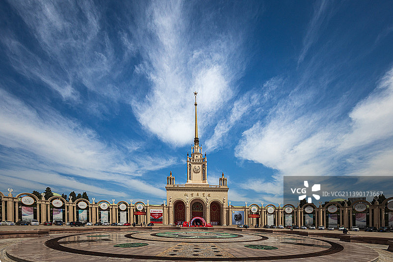 北京城的建筑景观图片素材