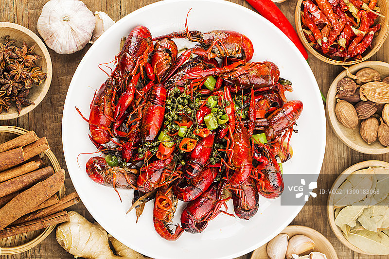 十三香小龙虾图片素材