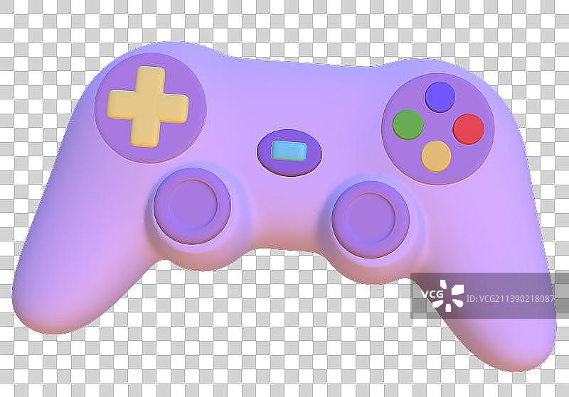 游戏机手柄3D免抠素材图片素材