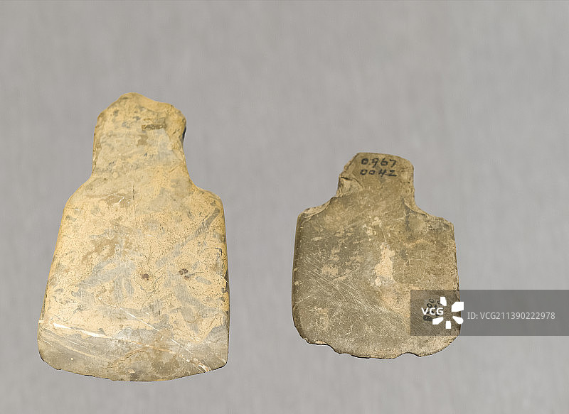 中国历史上夏代人用过的石器图片素材