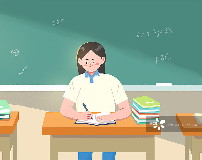 高考学习的学生图片素材