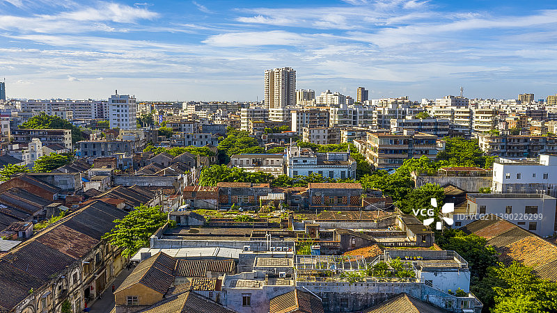 湛江赤坎老街图片素材