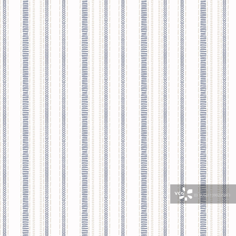 无缝法式乡村厨房条纹布料图片素材