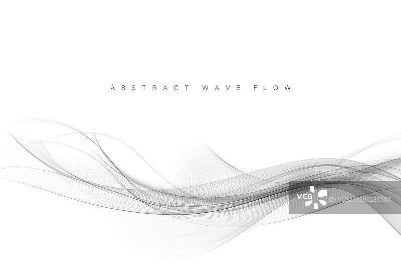 柔和烟雾图案的弧形波浪流动背景图片素材