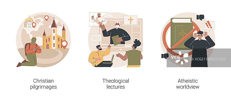 宗教教义抽象概念图片素材