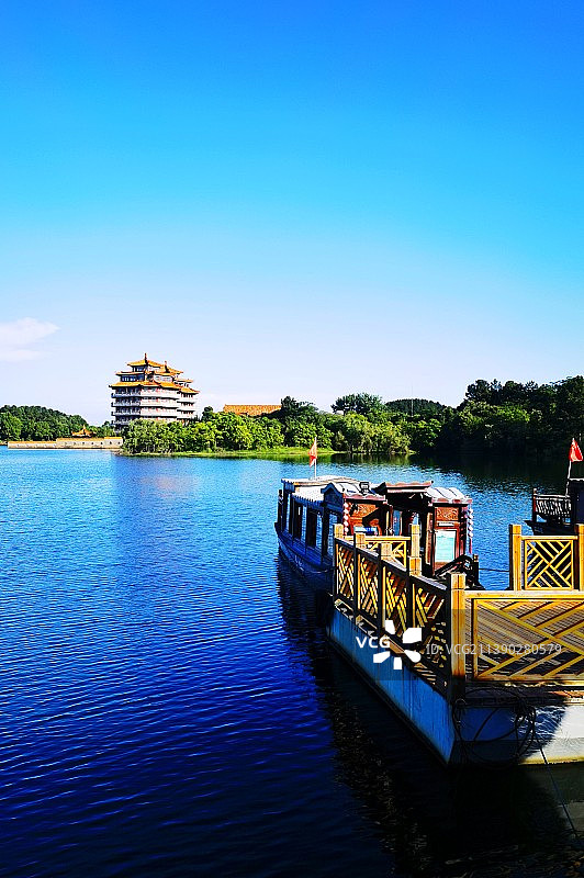木兰湖图片素材
