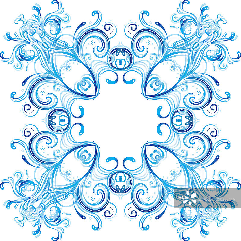 霜冻窗户上的圣诞图案图片素材