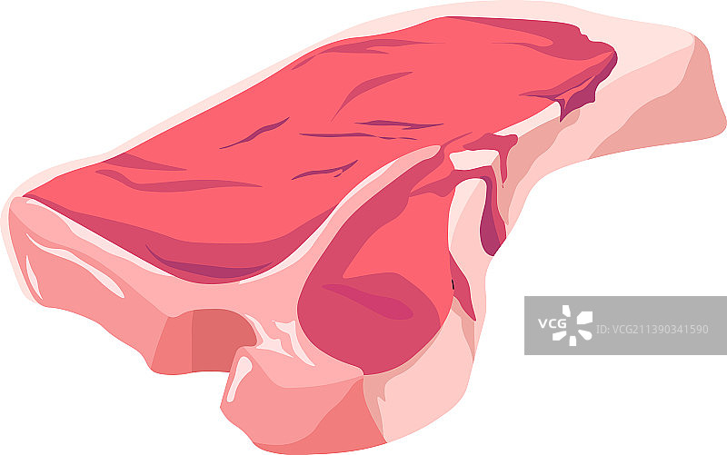 无骨猪腿肉排图片素材