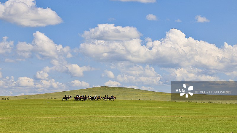 呼伦贝尔大草原图片素材