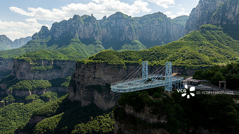 河南安阳林州国家5A级景区-太行山大峡谷图片素材