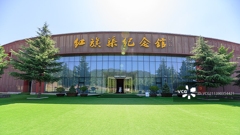 河南安阳林州国家5A级景区-红旗渠风景区图片素材