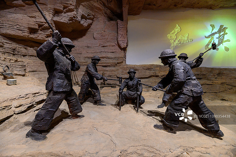 河南安阳林州国家5A级景区-红旗渠风景区图片素材