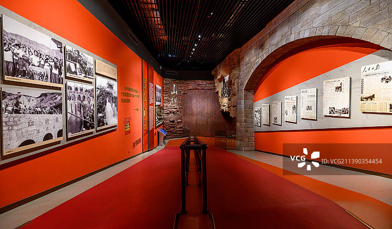 河南安阳林州国家5A级景区-红旗渠风景区图片素材