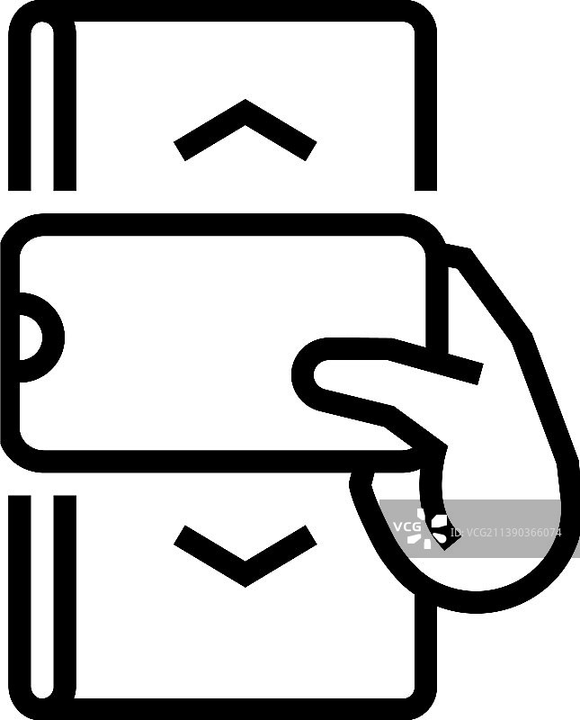 SVG互联网滚动线图标图片素材