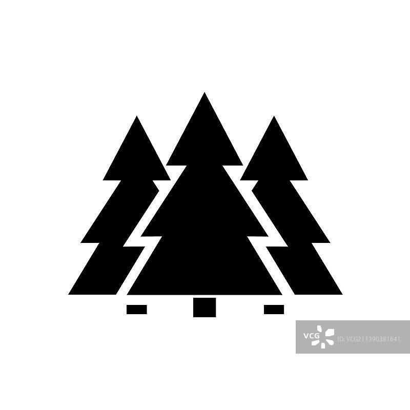 移动网络图标的云杉元素图片素材