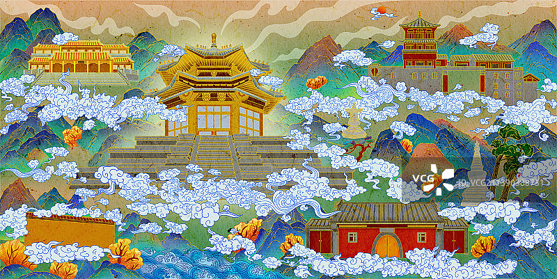 龙泉寺图片素材