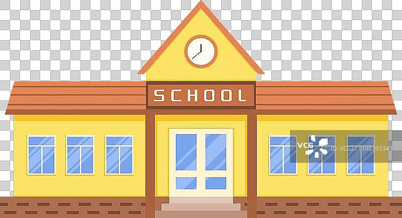 卡通可爱风格教育学校图片素材