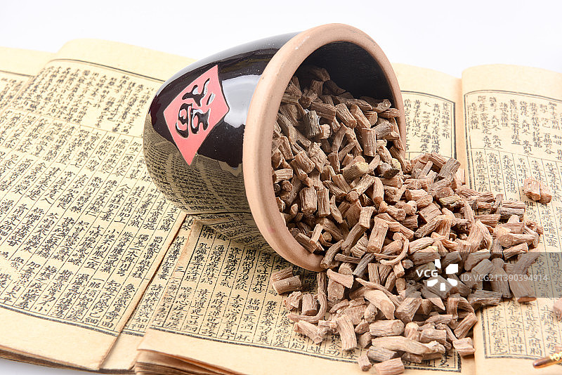 养生中医药中药材牛膝图片素材