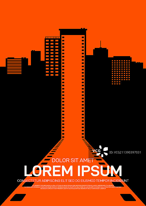 电影海报设计模板背景图片素材