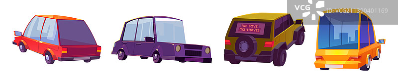 现代汽车前后视图图片素材