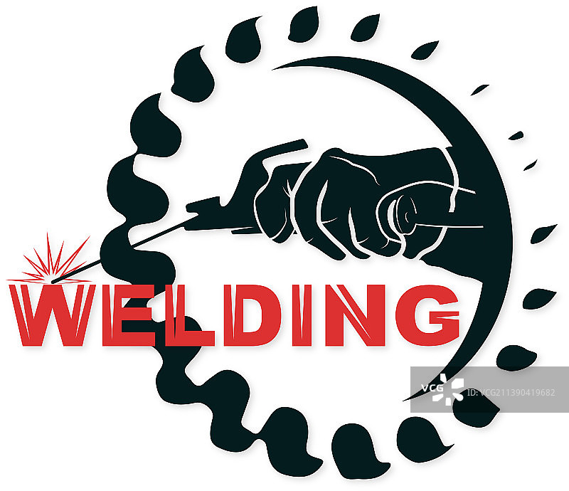 焊接机和齿轮图片素材