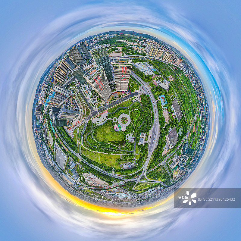 《幸福光明，生态光明》图片素材