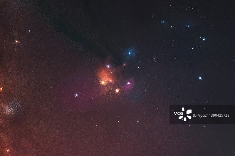 天蝎座调色盘图片素材