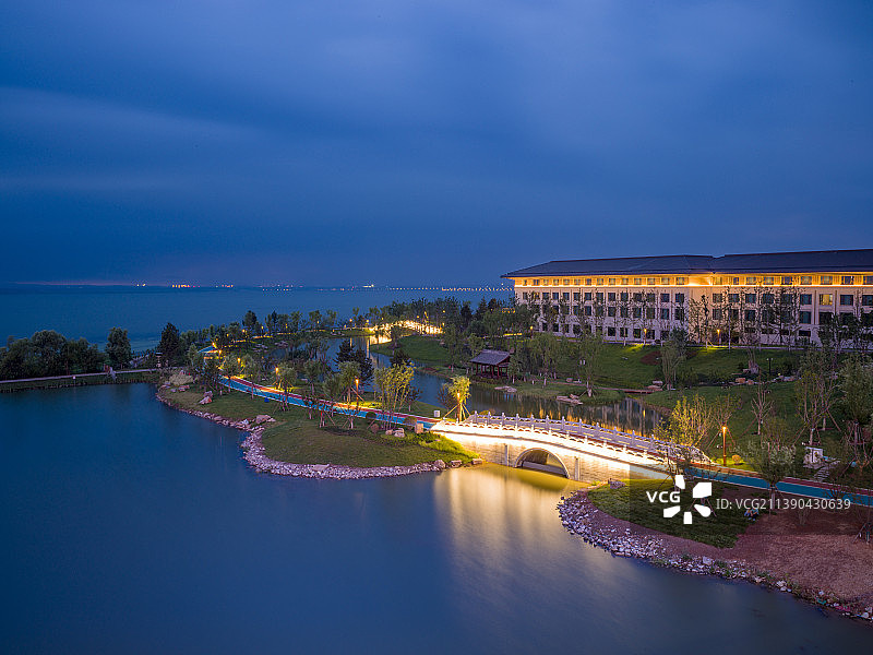 湿地别墅图片素材