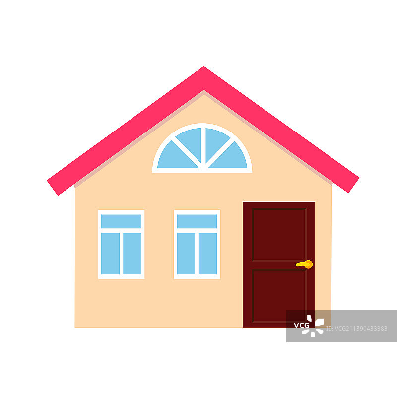 房屋别墅联排别墅图标剪贴画图片素材